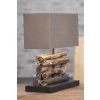Designová stolní lampa Perifere 40cm hnědá