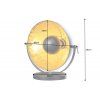 Stolní lampa Studio 40cm černá/zlatá