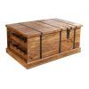 Luxusní koloniální stolek s barem Bodega 100cm palisandr