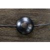 Industriální stojací lampa Studio 145cm černá/stříbrná