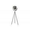 Industriální stojací lampa Studio 145cm černá/stříbrná