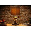 Stolní lampa Hypnotic 45cm hnědá