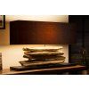 Designová stolní lampa Riverine 80cm černá