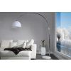 Moderní stojací lampa Big Bow II 175-205cm bílá
