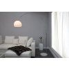 Moderní stojací lampa Big Bow II 175-205cm bílá