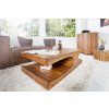 Luxusní konferenční stolek Goa 120 cm přírodní design