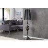 Luxusní stojací lampa Lucie 160cm černá