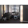 Moderní stojací lampa Paris 160cm bílá