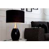 Moderní stolní lampa Carla 60cm černá
