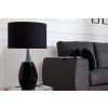 Moderní stolní lampa Carla 60cm černá