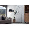 Moderní stojací lampa Big Bow 180cm černá