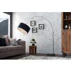 Moderní stojací lampa Big Bow 180cm černá