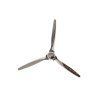 Moderní dekorace Propeller Screw III 60cm stříbrná