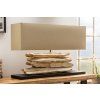 Designová stolní lampa Riverine 80cm přírodní
