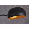 Moderní stojací lampa Five Lights 205cm černo/zlatá