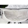 Luxusní dekorační nádoba Champagne 40cm stříbrná