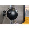 Industriální nástěnná lampa Studio černo/zlatá