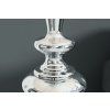 Luxusní stojací lampa Lucie 160cm stříbrná