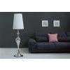 Luxusní stojací lampa Lucie 160cm stříbrná