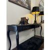 Barokní vintage konzolový stolek BELLE NOIR 175cm černý