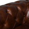 Luxusní sedačka Chesterfield s prošitím