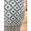 Luxusní porcelánová lampa Lattice Oval 71cm
