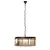 Luxusní kulatý lustr Crystal Line 60cm