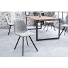 Designová židle Amsterdam Stone šedá