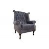 Stylové čalouněné křeslo Chesterfield