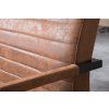 Stylová retro lavice Imperial 160cm hnědá