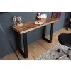 Luxusní industriální konzolový stolek Aero Mango 115cm z masivu