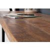 Luxusní industriální konzolový stolek Aero Mango 115cm z masivu