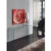 Designový skleněný konzolový stolek Spirit 125x40cm