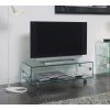 Designový skleněný TV stolek Spirit 100 cm