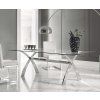 Designový skleněný jídelní stůl Sierra 200x106cm