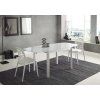 Designový moderní jídelní stůl Twito Oval roztahovací 120(180)x80cm