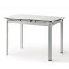Designový moderní jídelní stůl Twito Oval roztahovací 120(180)x80cm