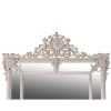 Stylové vintage zrcadlo HERITAGE 182x110cm krémové 