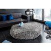 Designový konferenční stolek Esme 122 cm stříbrná
