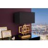 Designová stolní lampa Viena 56cm zlatá