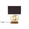 Designová stolní lampa Viena 56cm zlatá