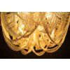 Luxusní řetízkový lustr Glaure II 70cm stříbrná