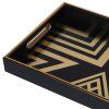 Art-Deco servírovací tác Gold 40x25cm