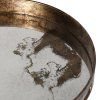 Stylové příruční stolky Marble Mirror zlatý kov zrcadlo