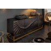 Designový příborník Cobra Dark Grey 177cm 