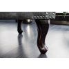 Designové křeslo Chesterfield šedý samet