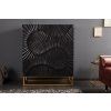 Designový vysoký příborník Cobra Dark Grey 120cm mango
