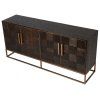 Stylový Art-Deco příborník Parquet 187cm