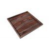 Dřevěný servírovací tác Makassar 50cm palisandr