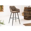 Designová židle Turin taupe interiér